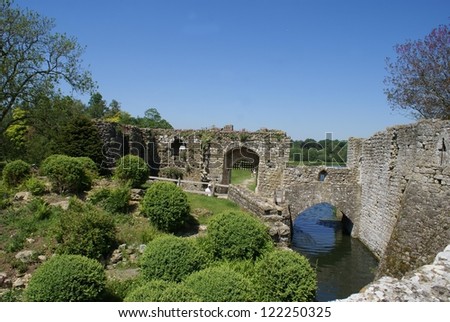 view of an ancient bridge