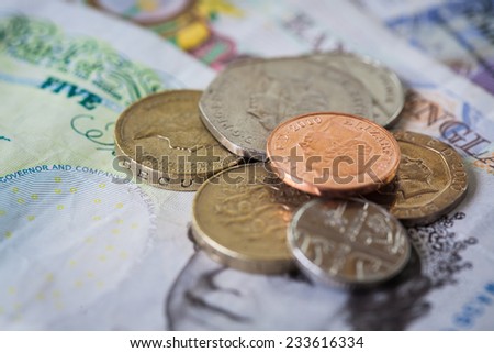 Pile of UK Money