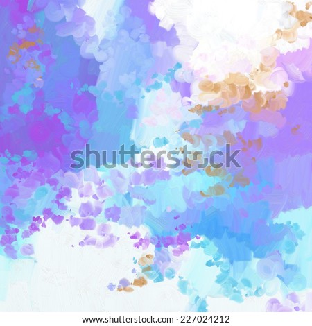 Abstract art background in purple  color. Digital painting.