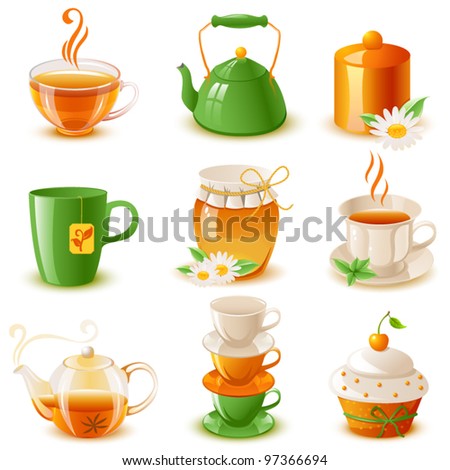 vector tea