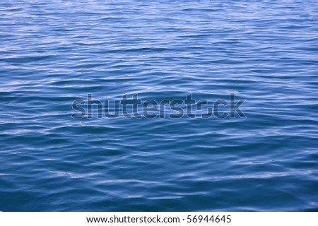 Abstract blue water sea, good for background