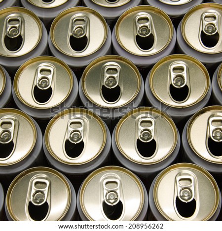 Beer cans
