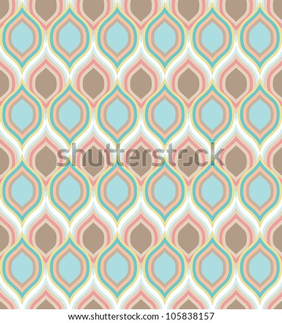 seamless pattern with colorful calm texture, beautiful illustration