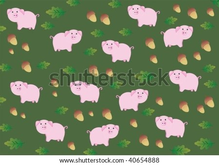 Funny Pics Of Pigs. with funny pigs and acorn