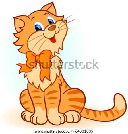 Happy Cat Clipart