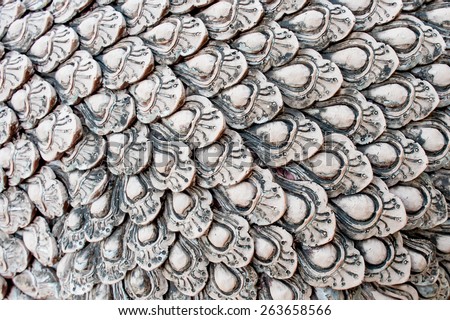 Scale dragon stone, dragon scales pattern