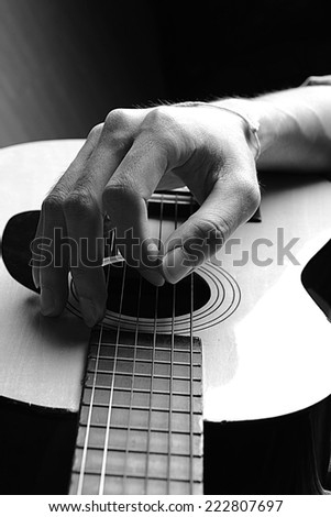 Playing the Guitar