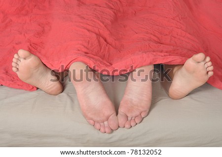 feet love concept