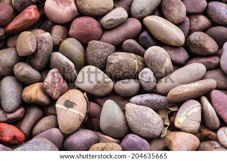 Background of river stone
