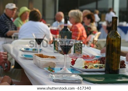 Outdoor dining/ picnic.