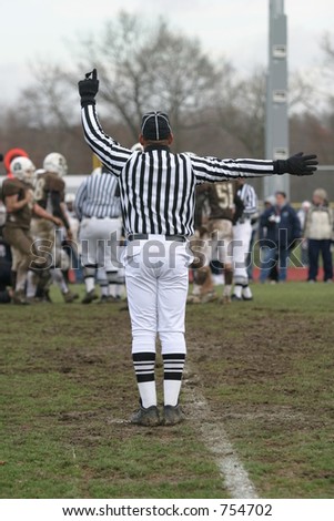 Football referee.