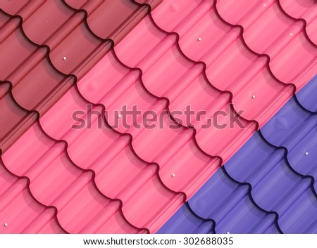 Color Metal Roof Tile