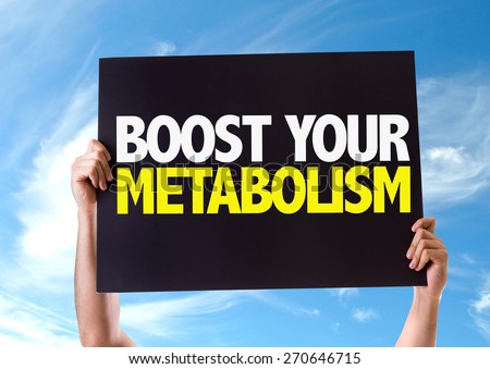 Boost Your Metabolism card with sky background