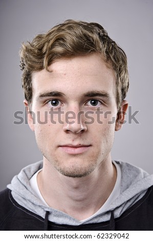 young man face, a high detailed portrait