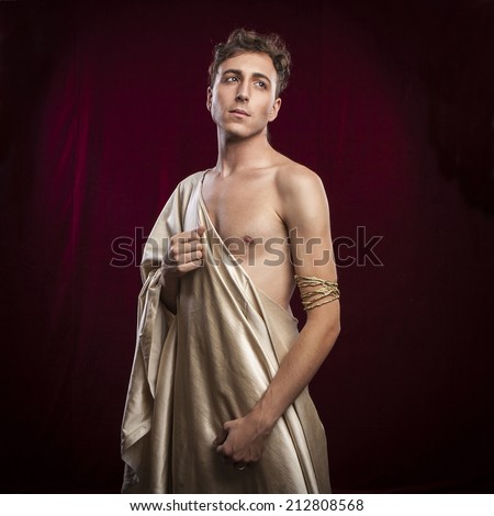 portrait of ancient roman man