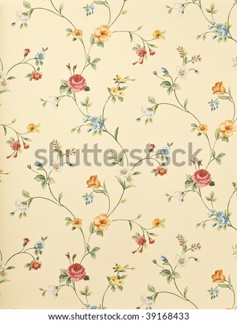 Retro floral background Retro floral background