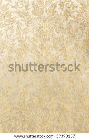 metallic wallpaper. vintage metallic wallpaper