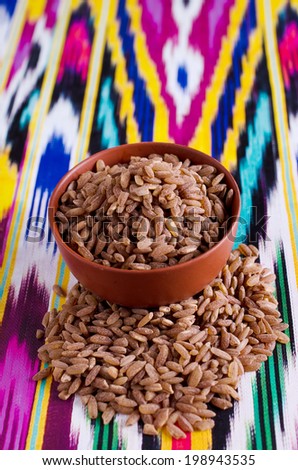 brown grain rice varieties 