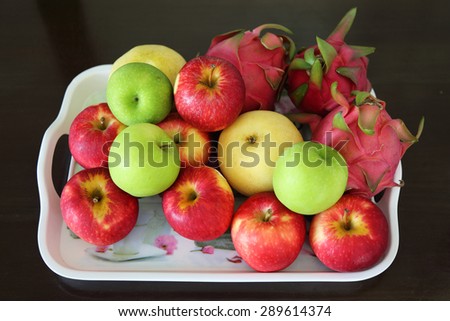 fruits in fruit tray