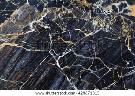 Gold pattern natural of dark gray marble pattern texture, abstract marble background for design about marble product.