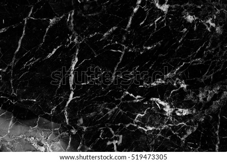 White patterned structure detailed of black and white marble pattern texture for luxury interior design. Abstract dark background.