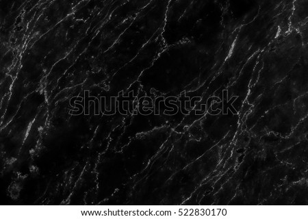 White pattern detailed in black marble texture for product design, abstract dark background