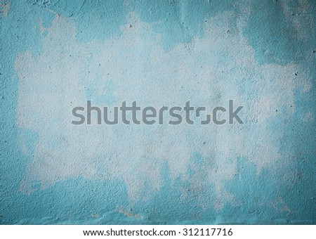 Blue concrete wall texture grunge style