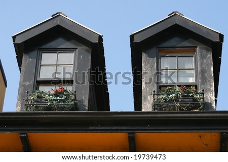 two old dormer windows