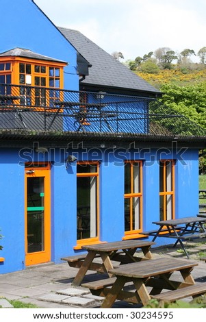 blue irish pub