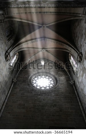stock photo : Shafts of light in Cathedral, Germany