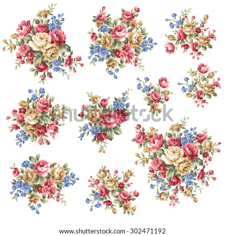 Flower Bouquet Vector Clip Art | 123Freevectors