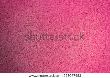 Pink sponge used to planers, concrete smoothing and polishing cloth used in construction.