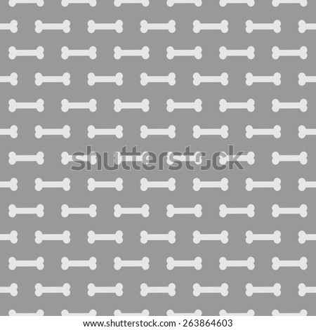 gray dog bone pattern, seamless texture background