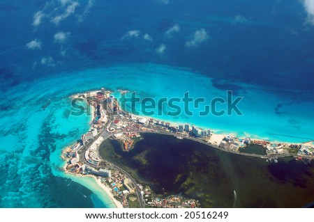 view of Cancun, Mexico