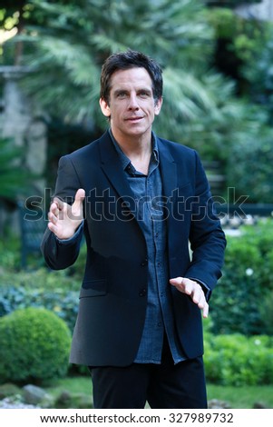 ROME, ITALY - 13 December 2013: The actor Ben Stiller: photocall for the movie \