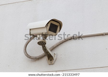 Security Camera and Urban Video CCTV for Monitoring People
