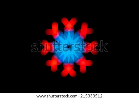 Abstract Blur Light Background From Camera Effect Blur Focus