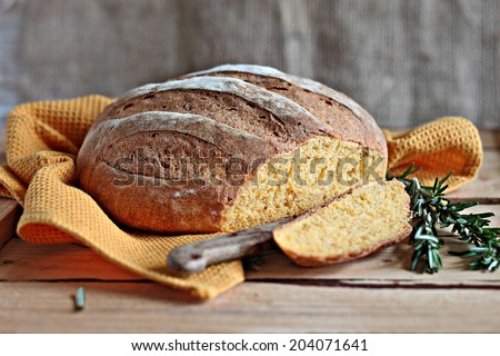 Sweet potato and rosemary bread