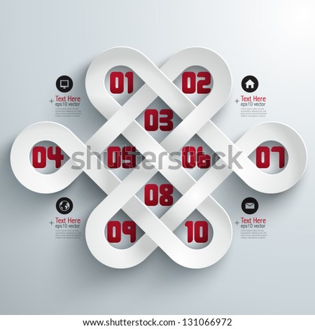 Abstract 3D Paper Infographics Abstract 3D Paper Infographics