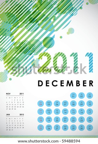 december calendar. December - Calendar Design