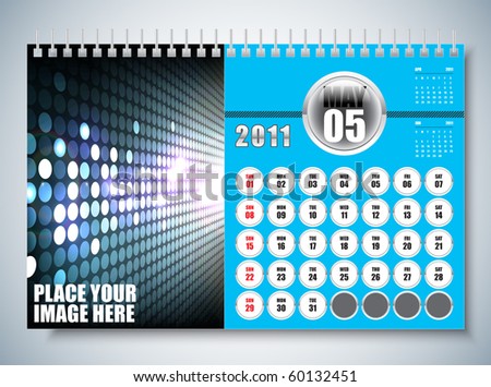 may calendar 2011 images. stock vector : May - Calendar