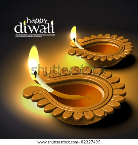 Stock Images Free on Artistic Hindu Diwali Diwali Deepak Set Vector Find Similar Images