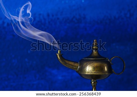 Make a Wish Concept - Aladdin Lamp