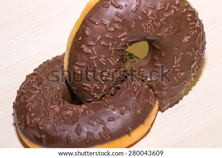 food drink donut eating white unhealthy background