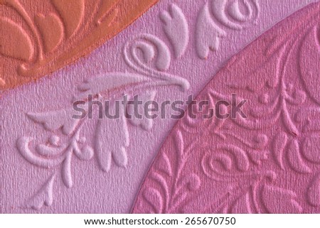 patterned makeup powder texture