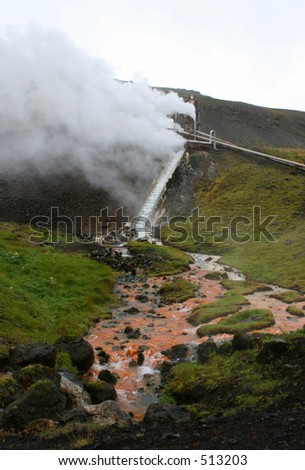 Hillside geothermal hotwater station to supply Icelandic town with natural hot water