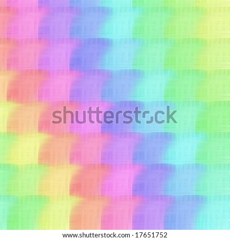 Pastel rainbow pattern