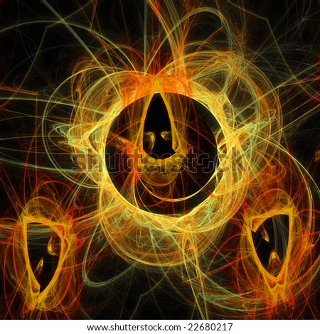hot flaming fractal