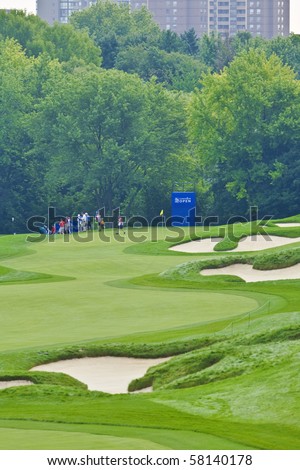 TORONTO, ONTARIO - JULY 21:  a pro-am event at the RBC Canadian Open golf, St. George\'s; Golf and Country Club; Toronto, Ontario, July 21, 2010