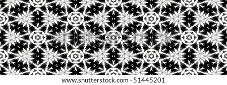 seamless texture of holiday winter shapes in black and white